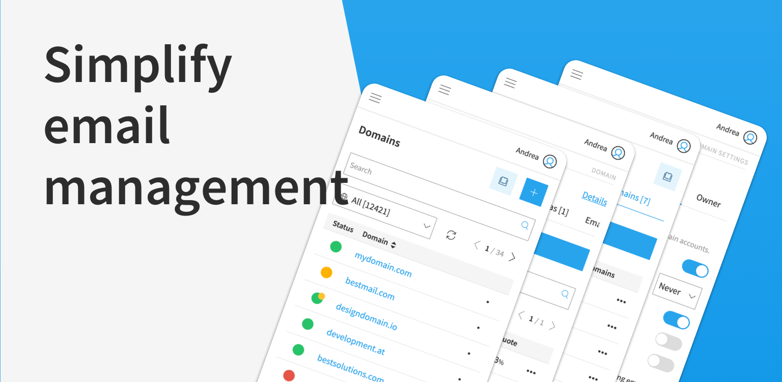 Clean, colorful illustration with screenshots of a mobile device showing the application panel.