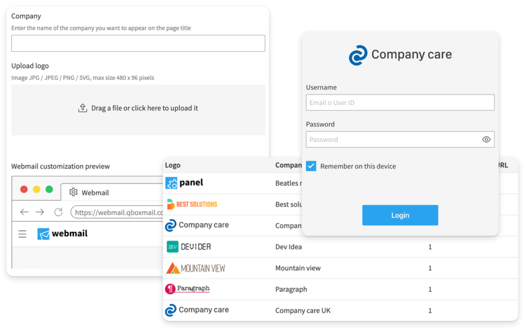 Email Hosting White Label Panel